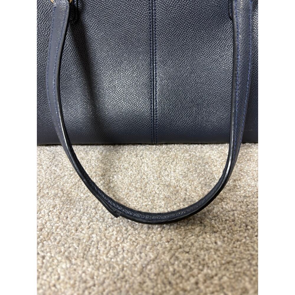 Coach Navy Christie Carry- All Handbag - Picture 14 of 14